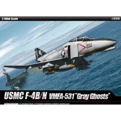 Kép 1/3 - Academy USMC F-4B/N VMFA-531 "GRAY GHOSTS" 1:48 (12315)