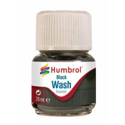 Humbrol Enamel Wash Black 28 ml  (AV0201)