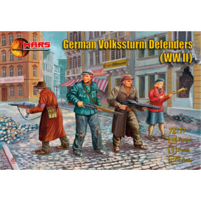 Mars WWII German Volkssturm Defenders 1:72 (MS72117)
