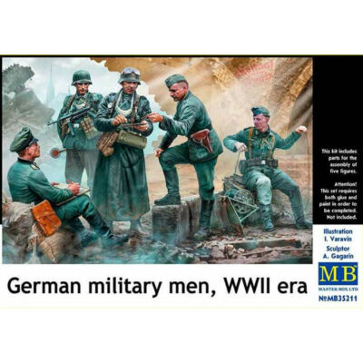 Master Box  German military men, WWII era 1:35 (MB35211)
