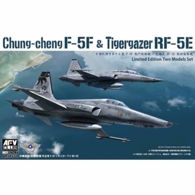 AFV-Club Chung-Cheng F-5F & Tigergazer RF-5E<Limited Two models set> 1:48 (AR48S11)