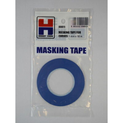 Hobby 2000 Masking Tape For Curves 1 mm x 18 m  (H2K80011)