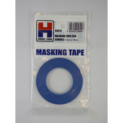 Hobby 2000 Masking Tape For Curves 3 mm x 18 m  (H2K80015)