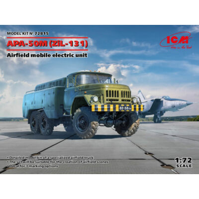 ICM APA-50M (ZiL-131), Airfield mobile electric unit 1:72 (72815)