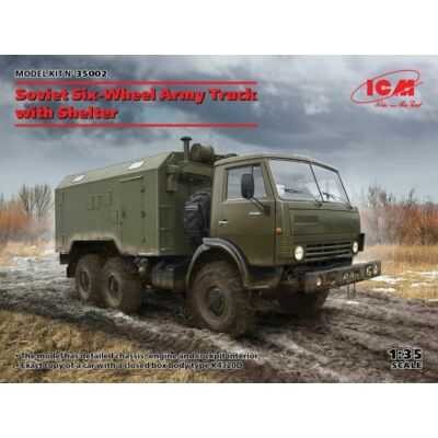 ICM Soviet Six-Wheel Army Truck with Shelter 1:35 (35002)