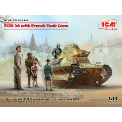 ICM FCM 36 with French Tank Crew 1:35 (35338)