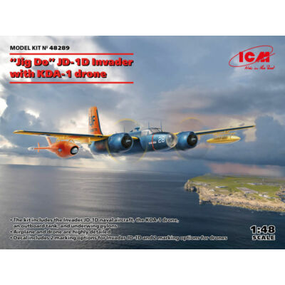 ICM ''Jig Dog' JD-1D Invader with KDA-1 drone 1:48 (48289)
