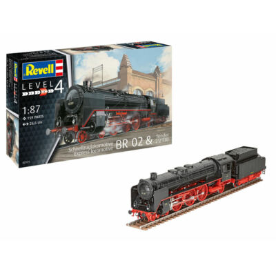 Revell Schnellzuglokomotive BR 02 & Tender 2'2'T30 1:87 (2171)