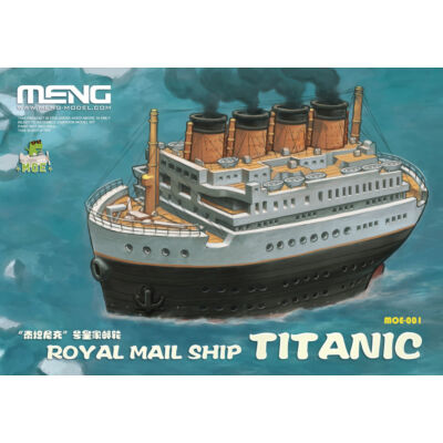 Meng Royal Mail Ship Titanic (CARTOON MODEL)  (MOE-001)