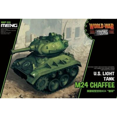 Meng U.S. Light Tank M24 Chaffee (CARTOON MODEL)  (WWT-018)