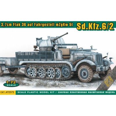 ACE SdKfz.6/2 3.7cm Flak 36 auf Fahrgestell mZgKw 5t 1:72 (ACE72573)