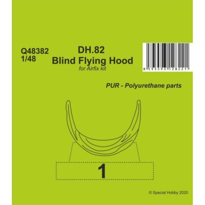 CMK DH.82 Blind Flying Hood 1:48 (129-Q48382)