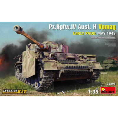 Miniart Pz.Kpfw.IV Ausf. H Vomag. Early Prod. (May 1943) Interior Kit 1:35 (35298)