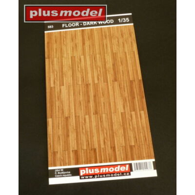 Plus Model Floor  dark wood 1:35 (583)