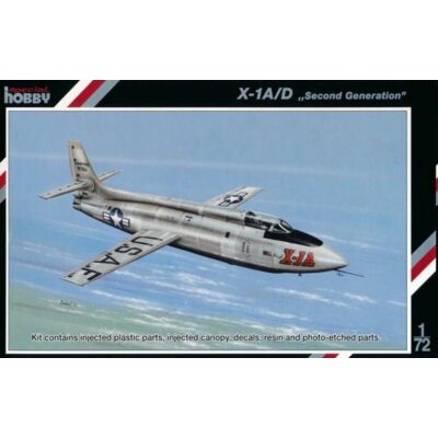 Special Hobby X-1A/D Second Generation 1:72 (SH72160)