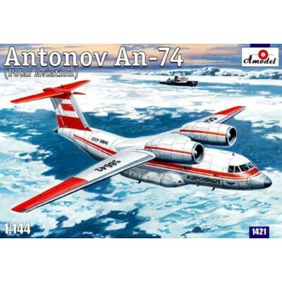 Amodel Antonov An-74 Polar.Release.Limited Edit 1:144 (AMO1421)