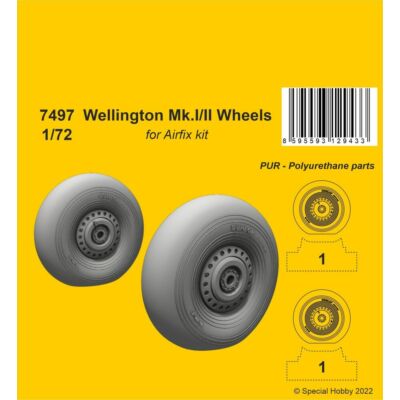 CMK Wellington Mk.II Wheels 1/72 / for Airfix kit 1:72 (129-7497)