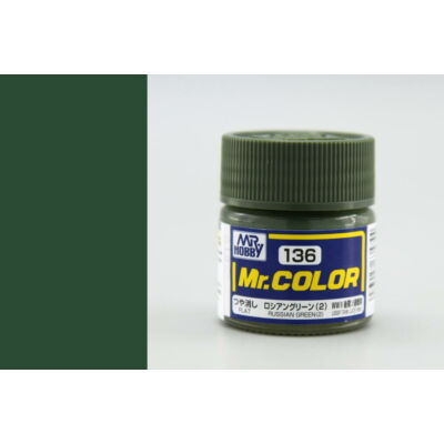 Mr Hobby Mr.Color C-136 Russian Green (2) (10ml)