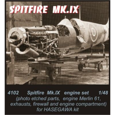 CMK Spitfire Mk.IX - engine set for HAS (Merlin 6 1:48 (4102)