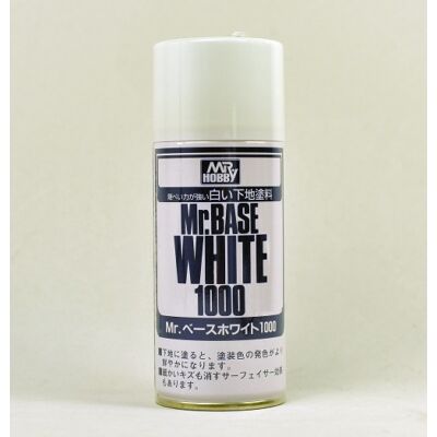 Mr Hobby Mr.Base White 1000 Spray B-518 (180ml)