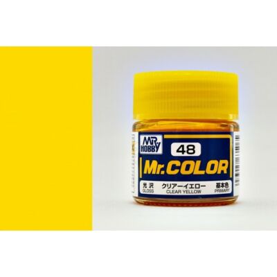 Mr Hobby Mr.Color C-048 Clear Yellow (10ml)