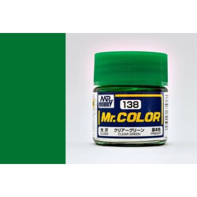 Mr Hobby Mr.Color C-138 Clear Green (10ml)
