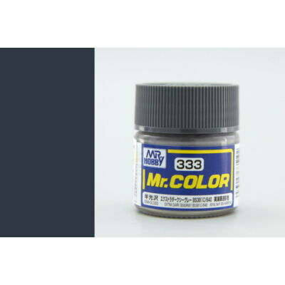 Mr Hobby Mr.Color C-333 Extra Dark Seagray BS381C 640 (10ml)