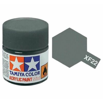 Tamiya Acrylic Paint Mini XF-22 RLM Grey 10 ml (81722)
