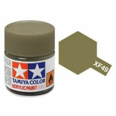 Tamiya Acrylic Paint Mini XF-49 Khaki 10 ml (81749)