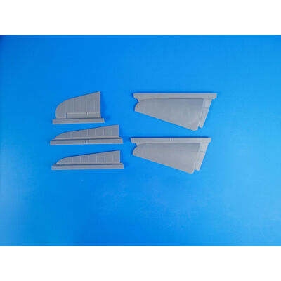 CMK A6M5c Zero – 1/32 Tail Control Surfaces for Hasegawa 1:32 (5115)