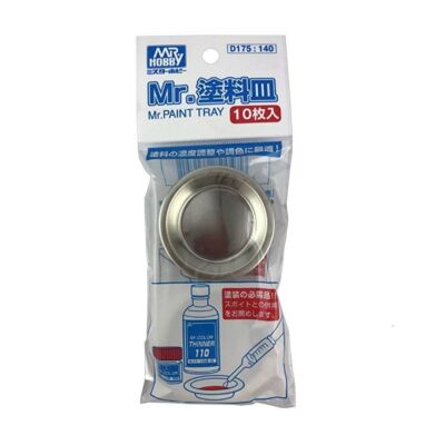 Mr Hobby Mr.Paint Tray D-175 (10 pcs/package)