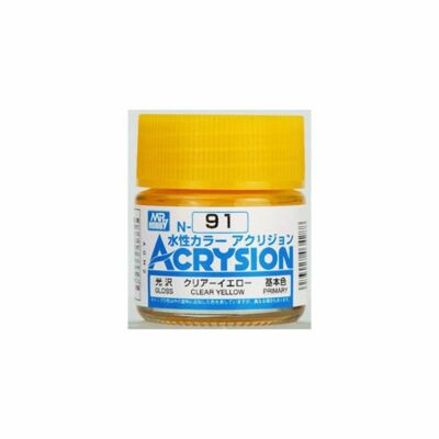 Mr Hobby Acrysion N-091 Clear Yellow (10ml)