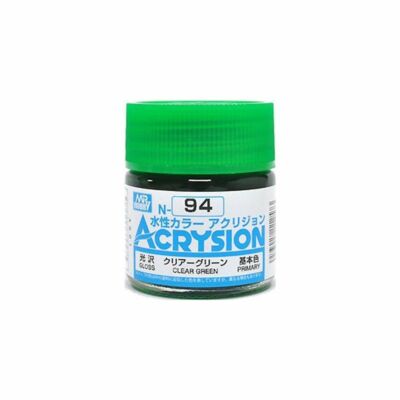 Mr Hobby Acrysion N-094 Clear Green (10ml)