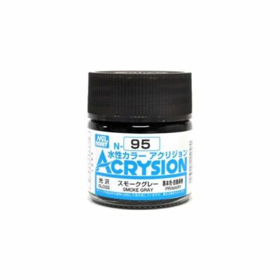 Mr Hobby Acrysion N-095 Smoke Gray Color (10ml)