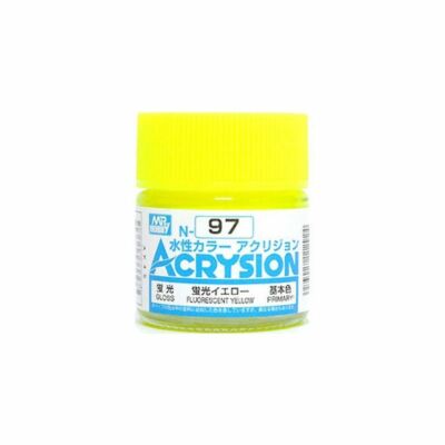 Mr Hobby Acrysion N-097 Fluorescent Yellow (10ml)