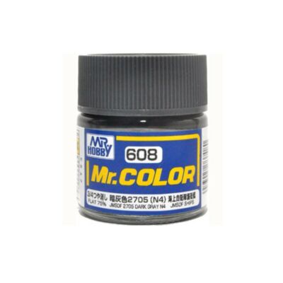 Mr Hobby Mr.Color C-608 JMSDF 2705 Dark Gray N4 (10ml)