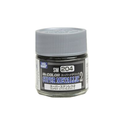 Mr Hobby Mr.Color Super Metallic Colors II SM-204 Super Stainless (10ml)