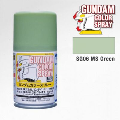 Mr Hobby Gundam Color Spray (10ml) MS Green SG-06