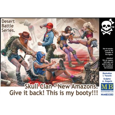 Master Box Desert Battle Series. Skull Clan-New Amazons 1:35 (35202)