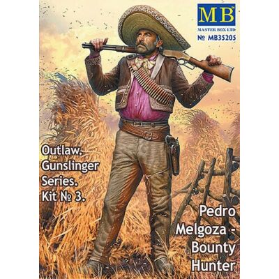 Master Box Outlow. Gunslinger Kit No.3. Pedro Melgoza - Bounty Hunter 1:35 (35205)