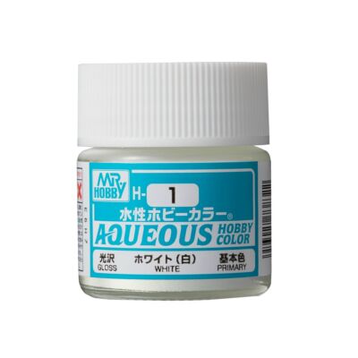 Mr Hobby Aqueous Hobby Color - Renew (10 ml) White H-001