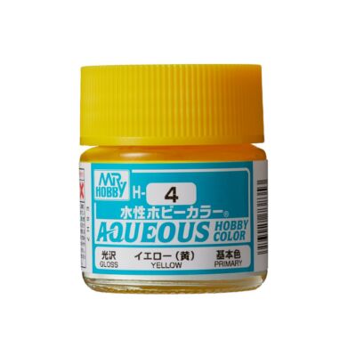 Mr Hobby Aqueous Hobby Color - Renew (10 ml) Yellow H-004
