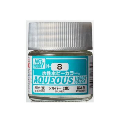 Mr Hobby Aqueous Hobby Color - Renew (10 ml) Sliver H-008