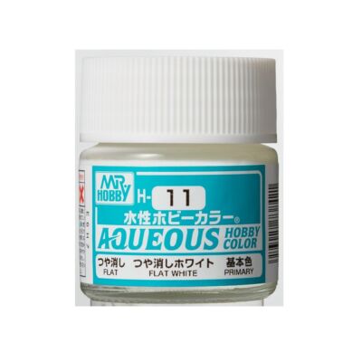 Mr Hobby Aqueous Hobby Color - Renew (10 ml) Flat White H-011