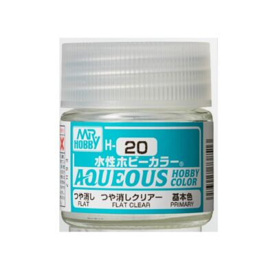 Mr Hobby Aqueous Hobby Color - Renew (10 ml) Flat Clear H-020