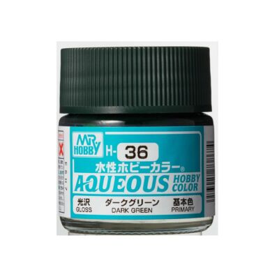 Mr Hobby Aqueous Hobby Color - Renew (10 ml) Dark Green H-036