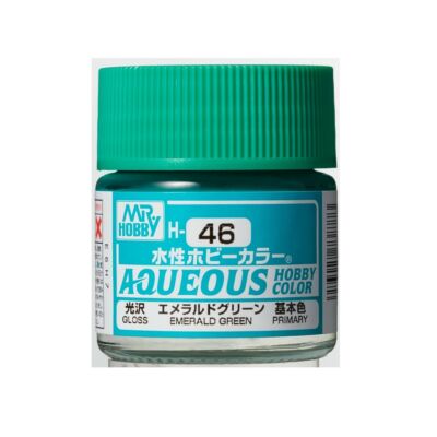 Mr Hobby Aqueous Hobby Color - Renew (10 ml) Emerald Green H-046