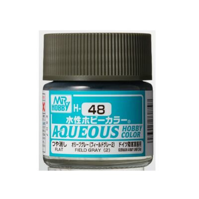 Mr Hobby Aqueous Hobby Color - Renew (10 ml) Field Gray (2) H-048