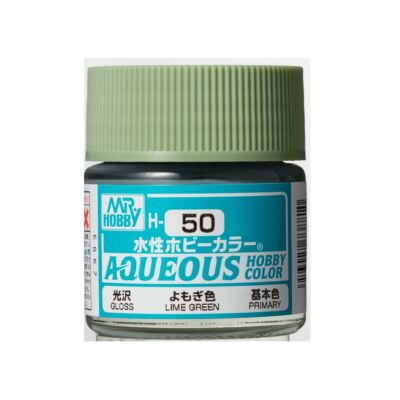 Mr Hobby Aqueous Hobby Color - Renew (10 ml) Lime Green H-050