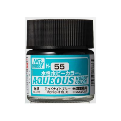 Mr Hobby Aqueous Hobby Color - Renew (10 ml) Midnight Blue H-055